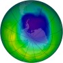 Antarctic Ozone 2000-10-22